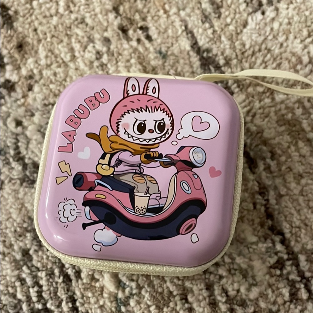 Pink Kids Accessory Case